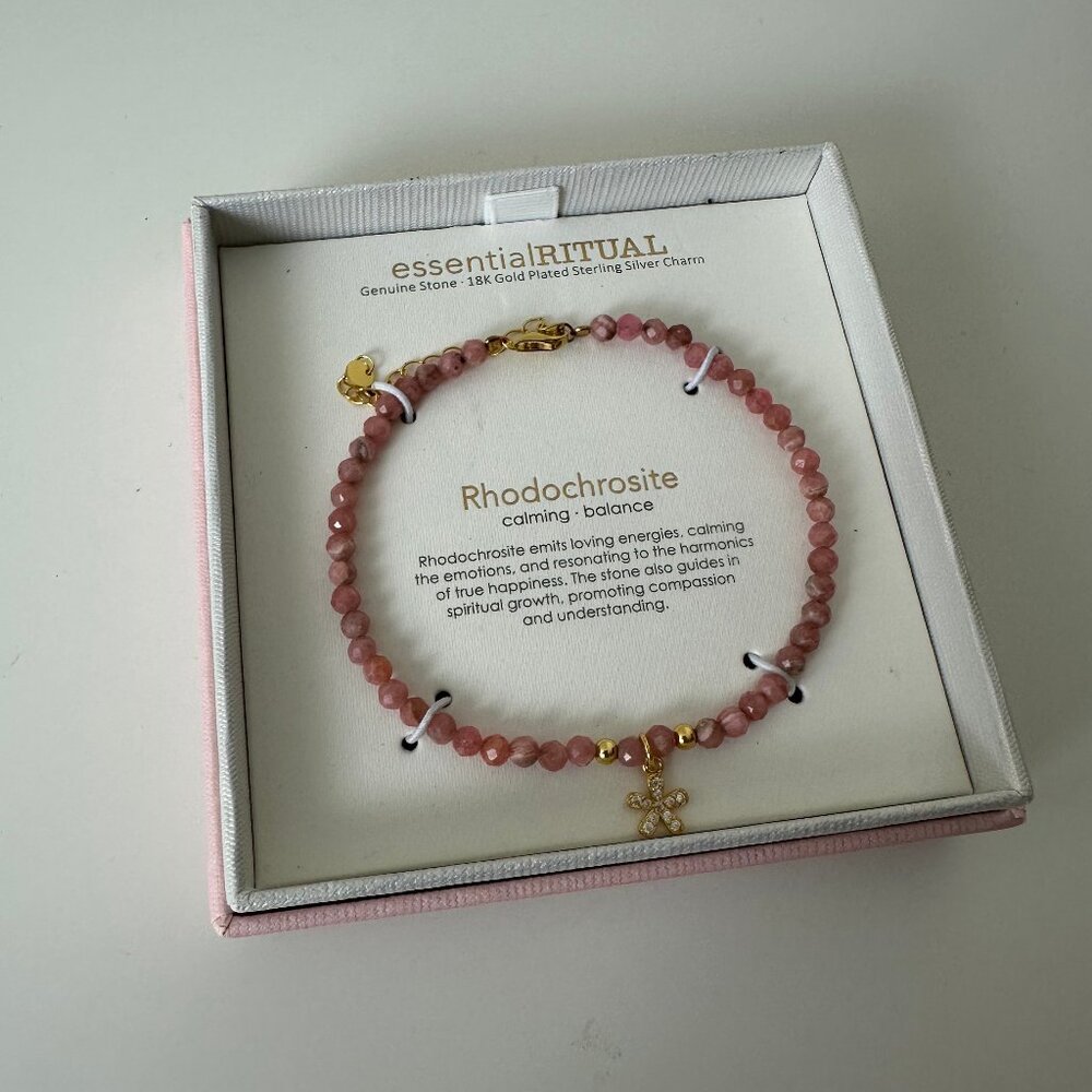 Essential Ritual Rhodochrosite Bracelet